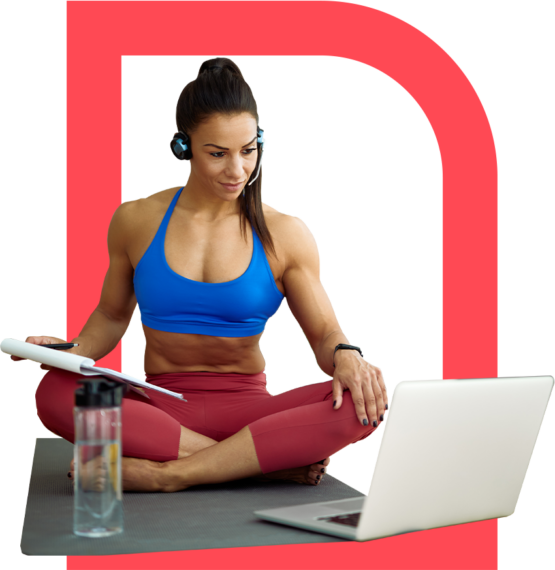 fitness trainer woman
